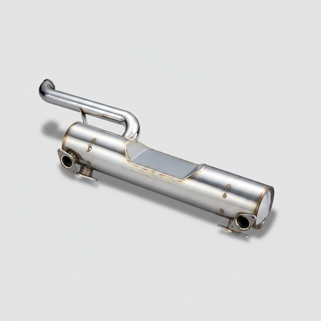 SUPERFLOW 1960~1967 BUS MUFFLER, STANDARD TAIL PIPE // for Tow Bar