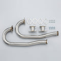 BAYWINDOW BUS FLANGED J PIPES