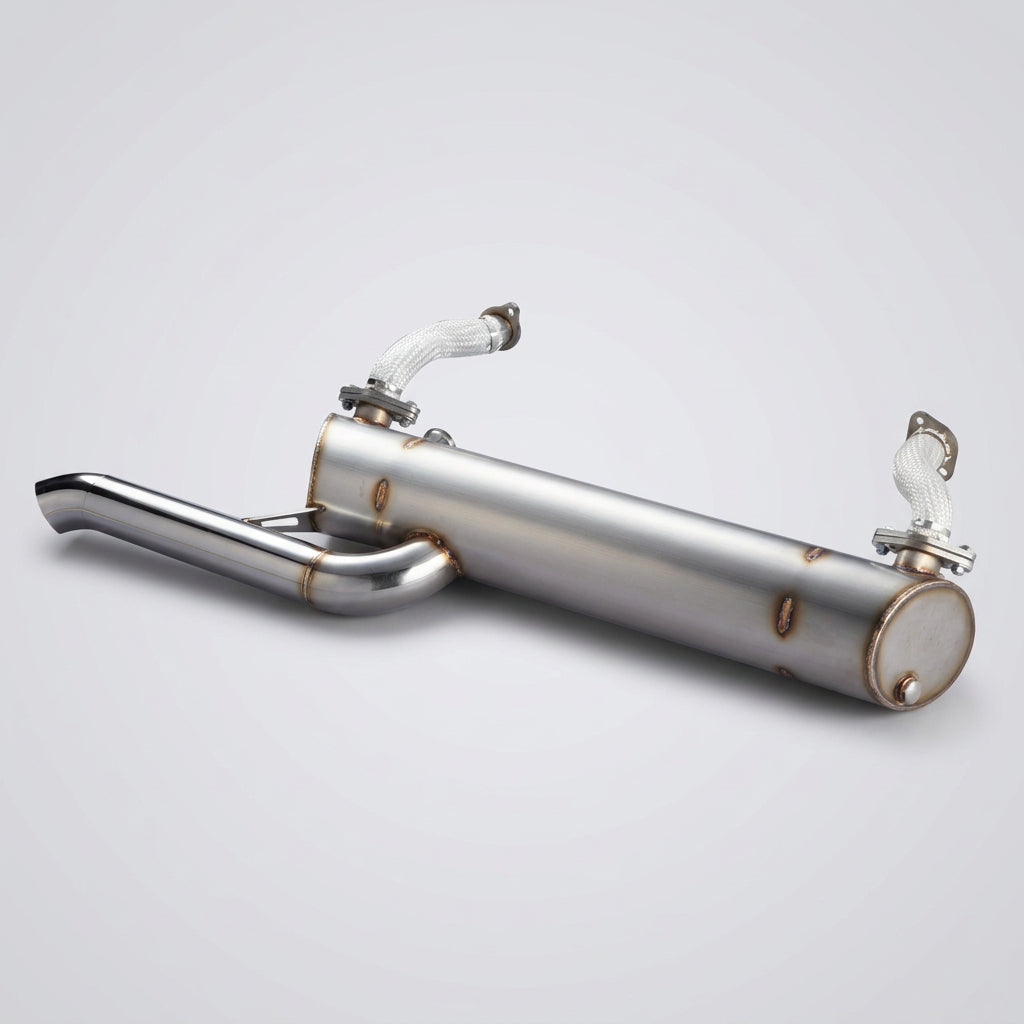 BAYWINDOW BUS SPORT MUFFLER - STANDARD TAIL PIPE