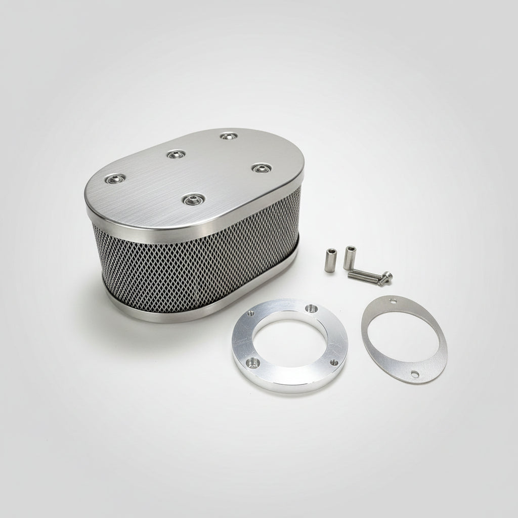 WEBER 34 ICT / EMPI EPC 34 AIR FILTER HOUSING + SPR-1 ONE PAIR